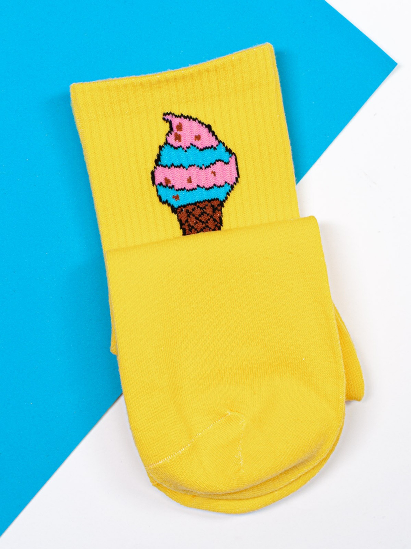 Носки и гольфы ISSA Plus модель NS-112_yellow Фото