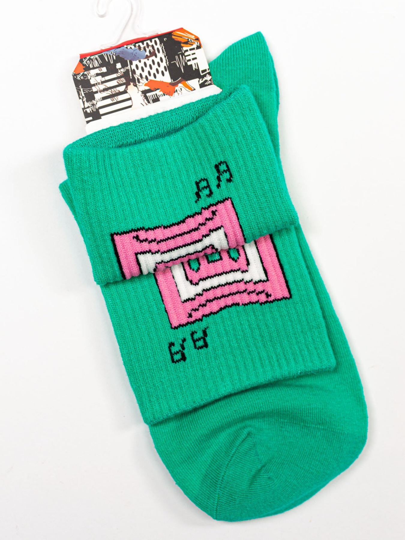 Носки и гольфы ISSA Plus модель NS-112_green Фото