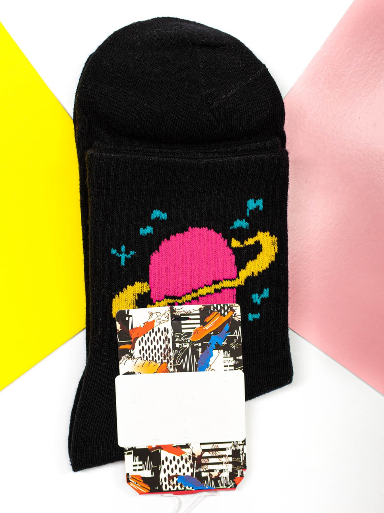 Носки и гольфы ISSA Plus модель NS-112_black Фото