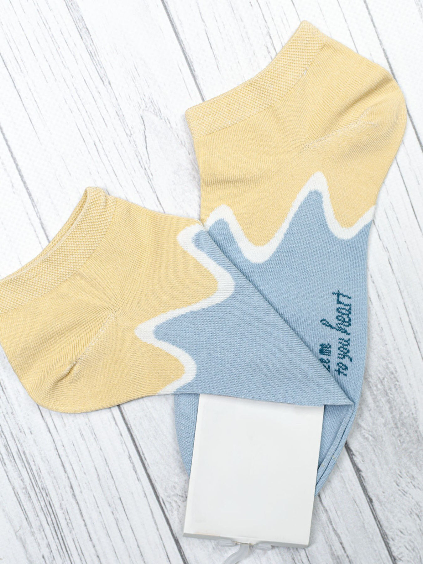 Шкарпетки та гольфи ISSA Plus модель NS-113_lightblue Фото