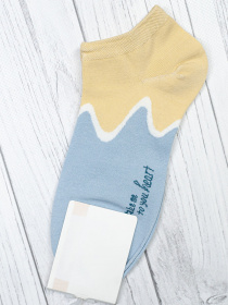 Шкарпетки та гольфи ISSA Plus модель NS-113_lightblue Фото