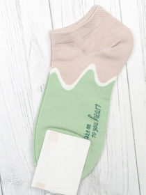 Носки и гольфы ISSA Plus модель NS-113_mint Фото