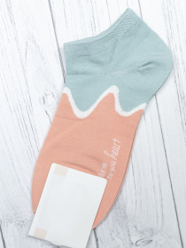 Шкарпетки та гольфи ISSA Plus модель NS-113_pink Фото