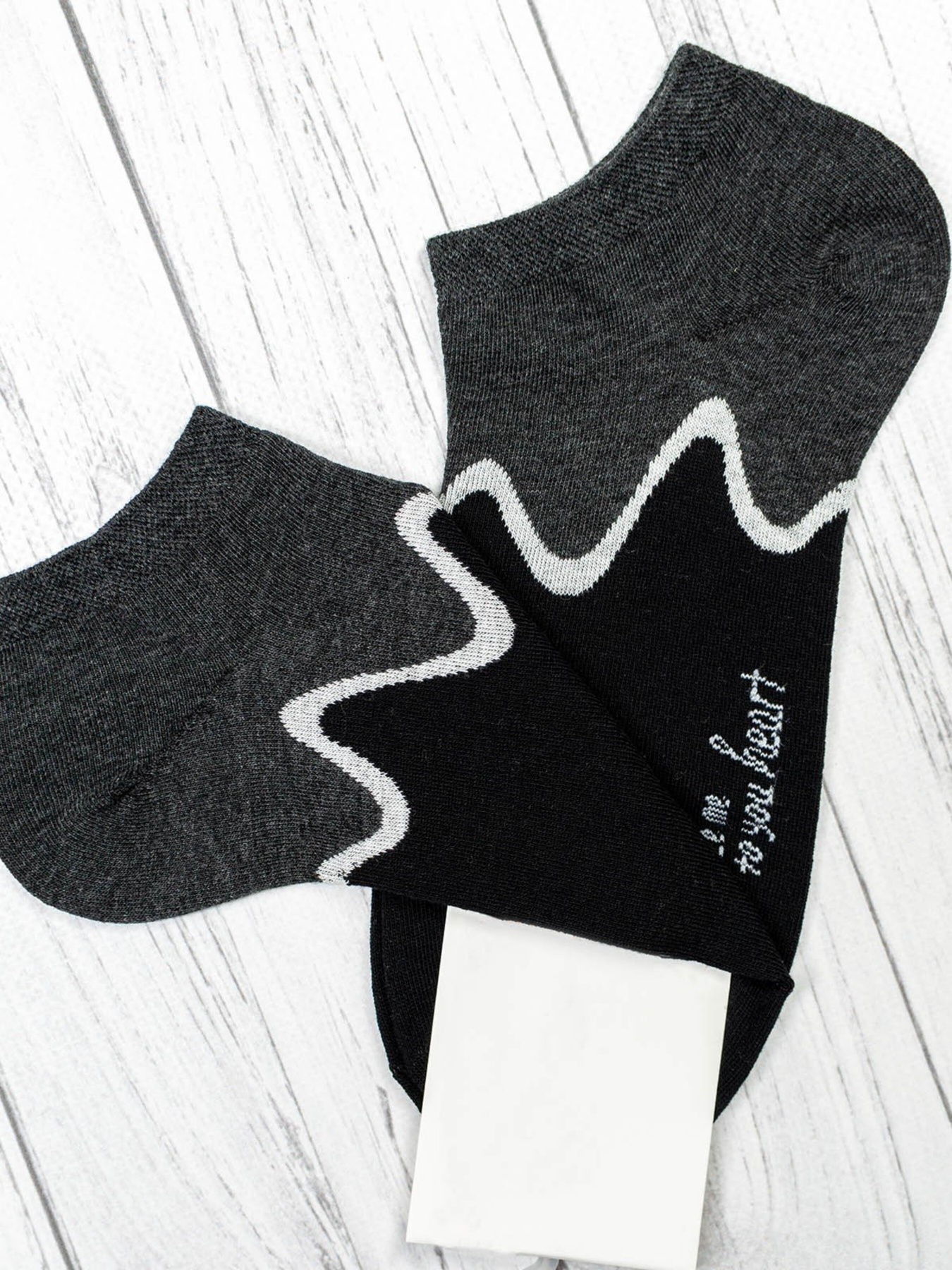 Шкарпетки та гольфи ISSA Plus модель NS-113_black Фото