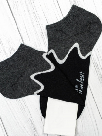 Шкарпетки та гольфи ISSA Plus модель NS-113_black Фото