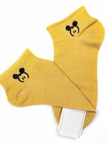 Шкарпетки та гольфи ISSA Plus модель NS-114_mustard Фото