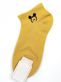 Шкарпетки та гольфи ISSA Plus модель NS-114_mustard Фото