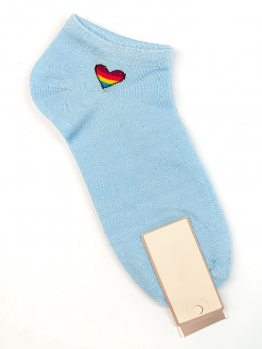 Носки и гольфы ISSA Plus модель NS-115_lightblue Фото