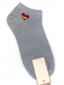 Носки и гольфы ISSA Plus модель NS-115_grey Носки и гольфы ISSA Plus модель NS-115_grey Фото