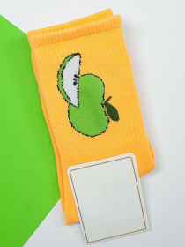 Шкарпетки та гольфи ISSA Plus модель NS-118_yellow Фото