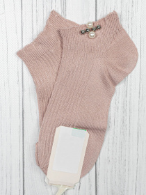 Носки ISSA Plus модель NS-119_pink Носки ISSA Plus модель NS-119_pink Фото