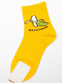 Носки и гольфы ISSA Plus модель NS-120_yellow Фото