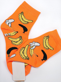 Носки и гольфы ISSA Plus модель NS-120_orange Фото