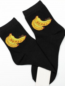 Носки и гольфы ISSA Plus модель NS-120_black Фото