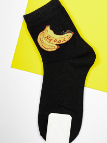 Носки и гольфы ISSA Plus модель NS-120_black Фото