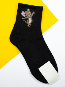 Носки и гольфы ISSA Plus модель NS-121_black Фото