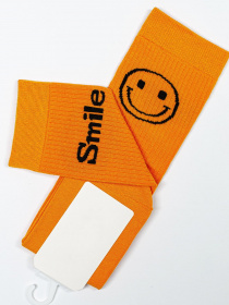 Носки и гольфы ISSA Plus модель NS-122_orange Носки и гольфы ISSA Plus модель NS-122_orange Фото