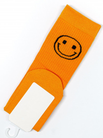 Носки и гольфы ISSA Plus модель NS-122_orange Носки и гольфы ISSA Plus модель NS-122_orange Фото