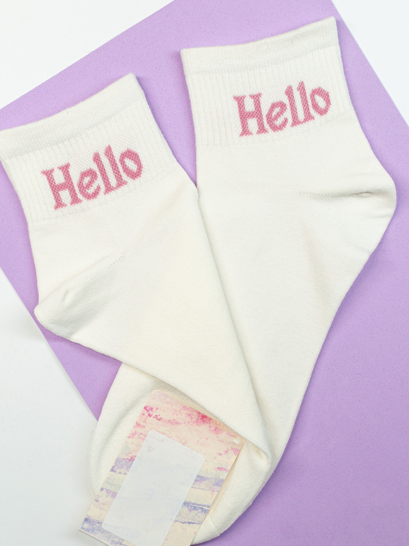 Носки и гольфы ISSA Plus модель NS-123_white Фото