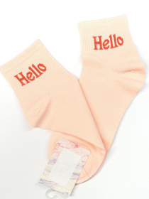 Шкарпетки та гольфи ISSA Plus модель NS-123_pink Фото