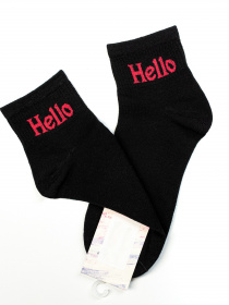 Носки и гольфы ISSA Plus модель NS-123_black Фото