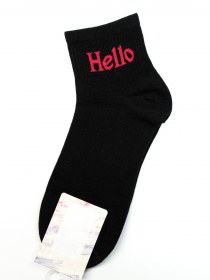 Носки и гольфы ISSA Plus модель NS-123_black Фото