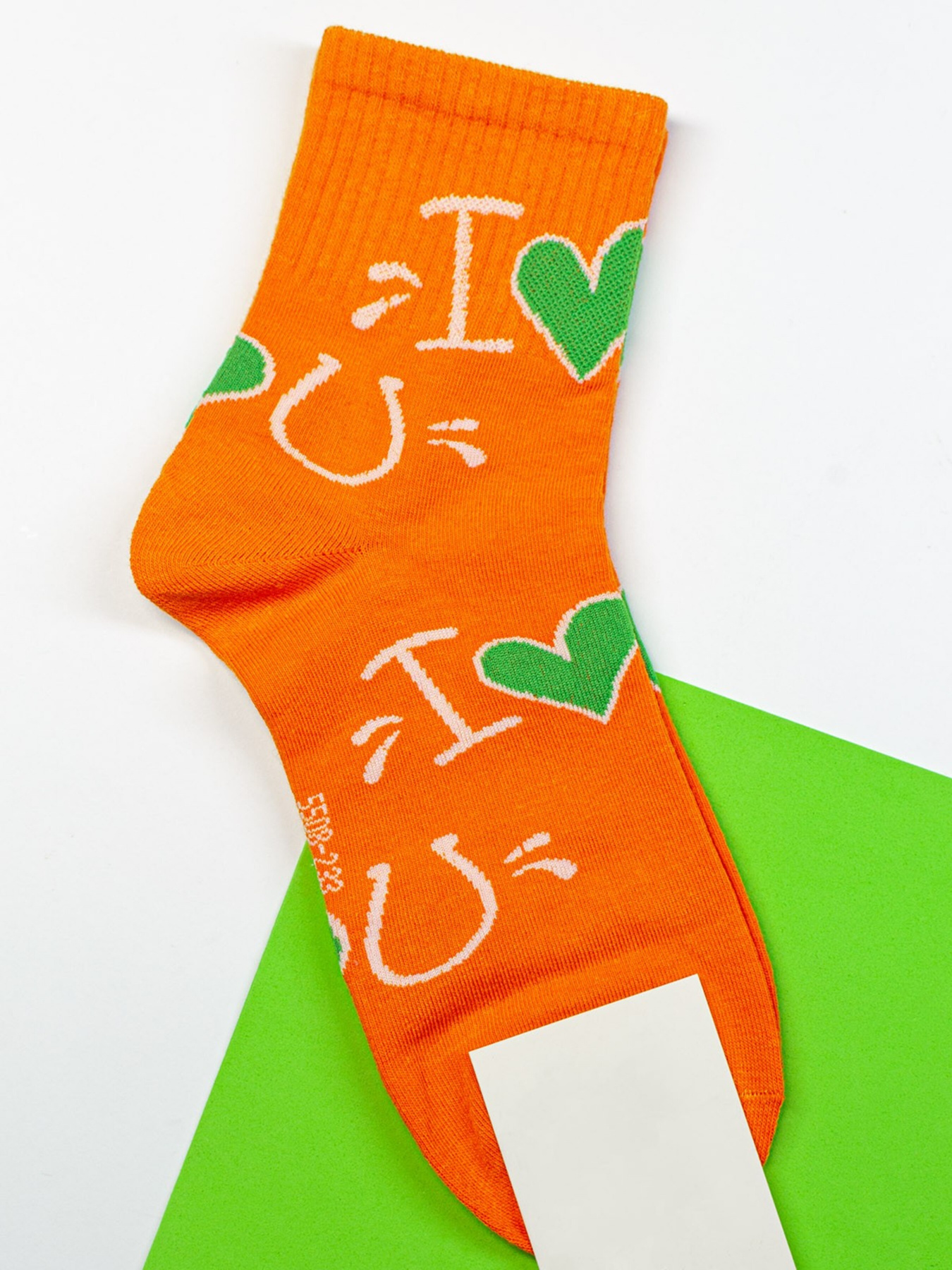 Носки и гольфы ISSA Plus модель NS-124_orange Фото