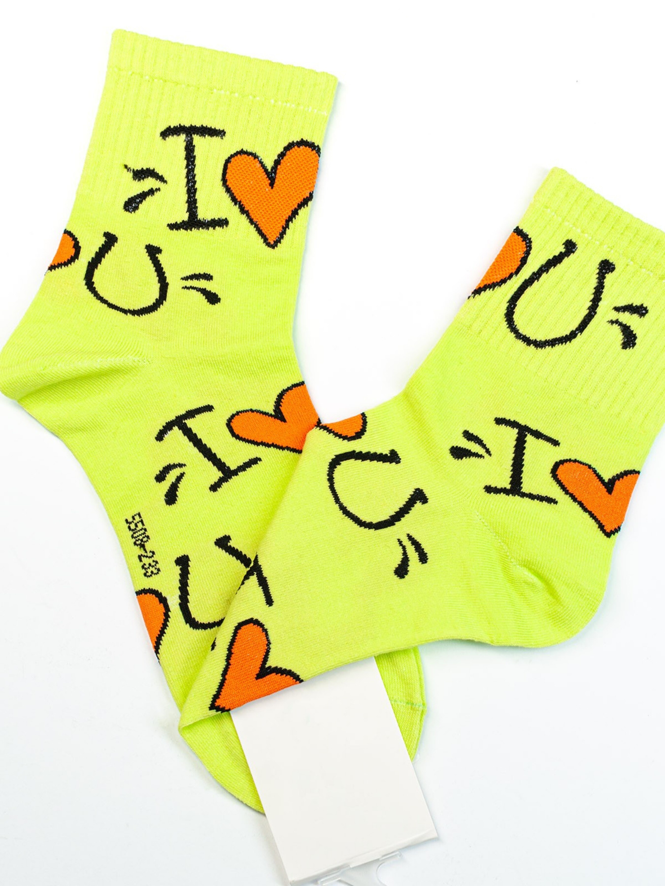 Носки и гольфы ISSA Plus модель NS-124_lightgreen Фото