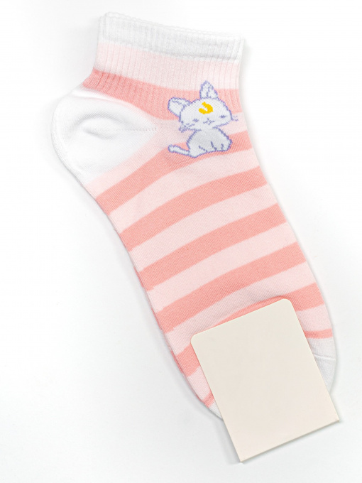 Носки ISSA Plus модель NS-125_pinkwhite Фото