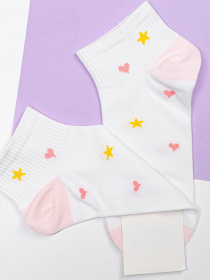 Носки и гольфы ISSA Plus модель NS-126_white Фото