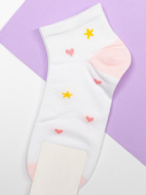 Носки и гольфы ISSA Plus модель NS-126_white Фото