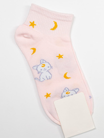 Шкарпетки та гольфи ISSA Plus модель NS-126_pink Фото