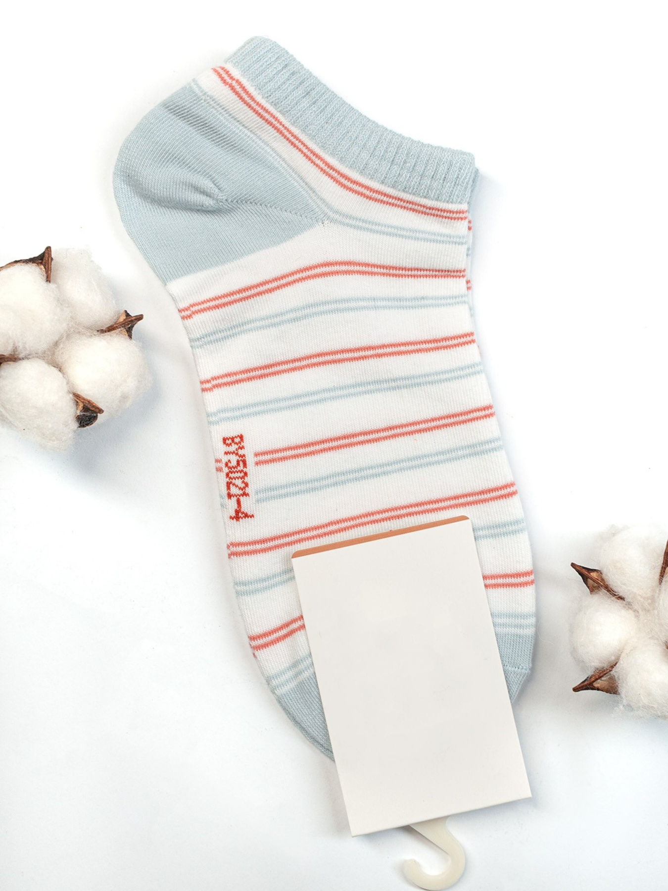 Шкарпетки ISSA Plus модель NS-127_whiteblue Фото