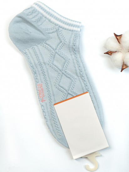 Шкарпетки та гольфи ISSA Plus модель NS-127_lightblue - фото