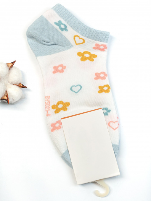 Шкарпетки та гольфи ISSA Plus модель NS-128_white Фото