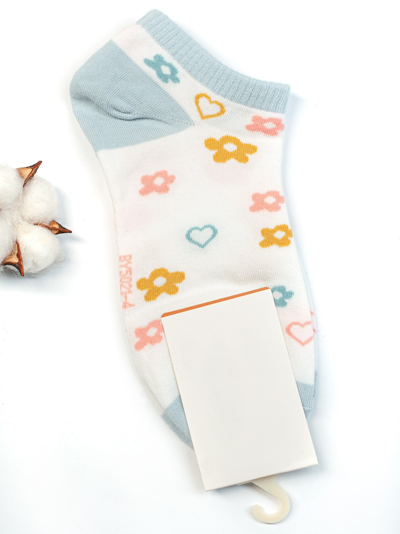 Носки и гольфы ISSA Plus модель NS-128_white Фото