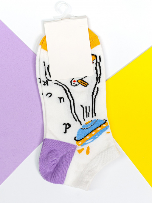 Шкарпетки та гольфи ISSA Plus модель NS-129_white Фото