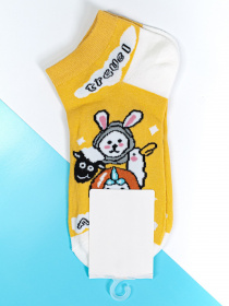 Шкарпетки ISSA Plus модель NS-129_yellow Шкарпетки ISSA Plus модель NS-129_yellow Фото