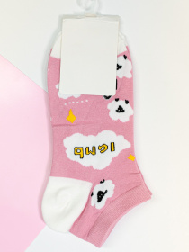 Шкарпетки та гольфи ISSA Plus модель NS-129_pink Фото