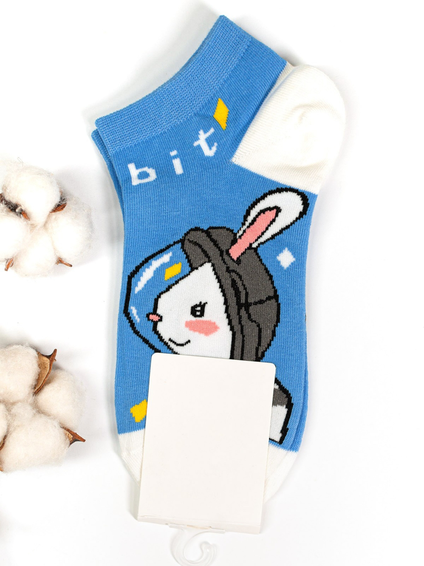 Шкарпетки ISSA Plus модель NS-129_blue Фото