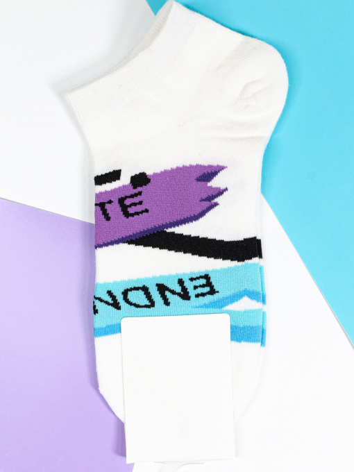 Шкарпетки та гольфи ISSA Plus модель NS-130_white Фото