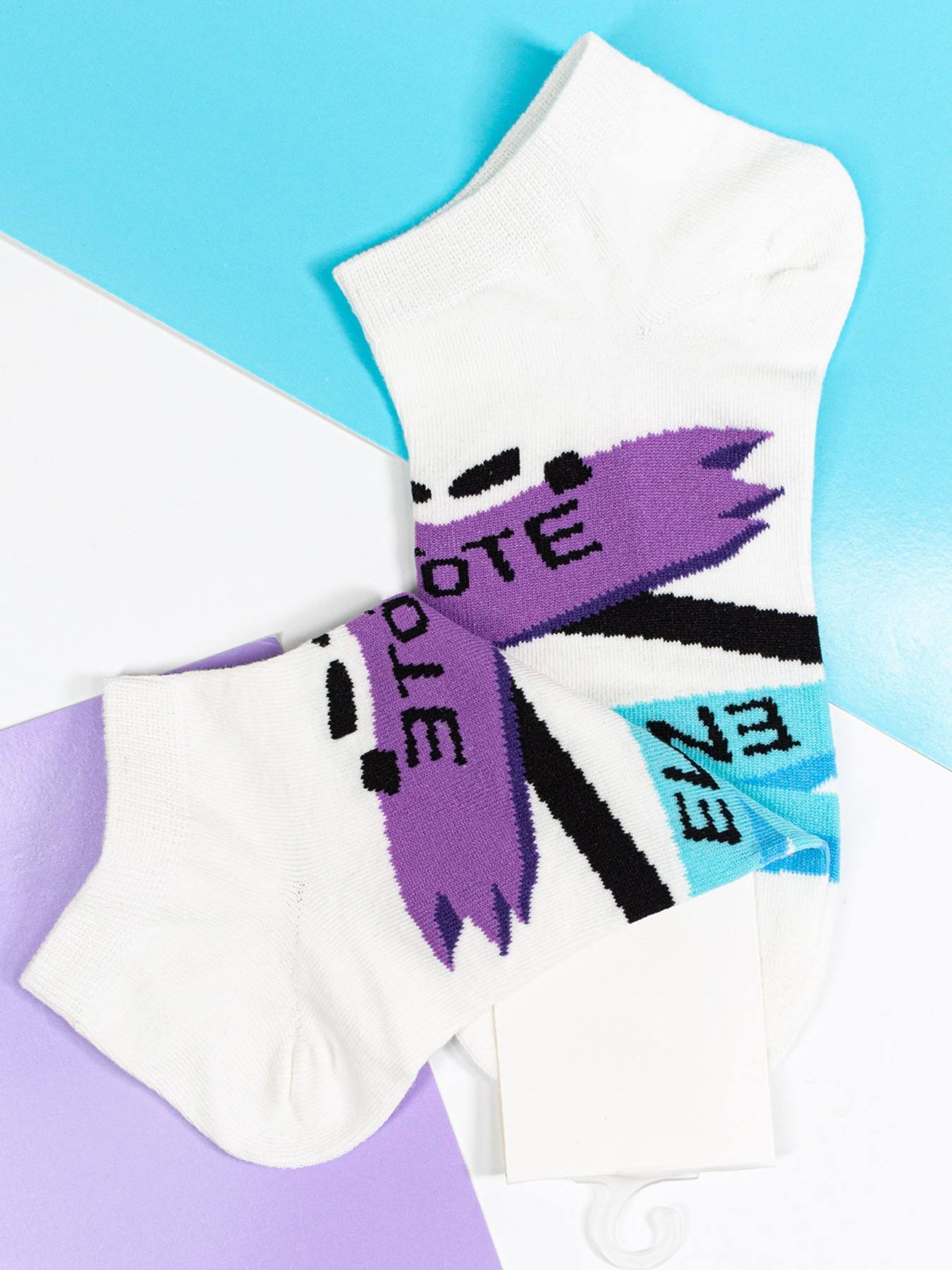 Носки и гольфы ISSA Plus модель NS-130_white Фото