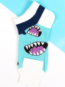 Носки и гольфы ISSA Plus модель NS-130_turquoise Фото