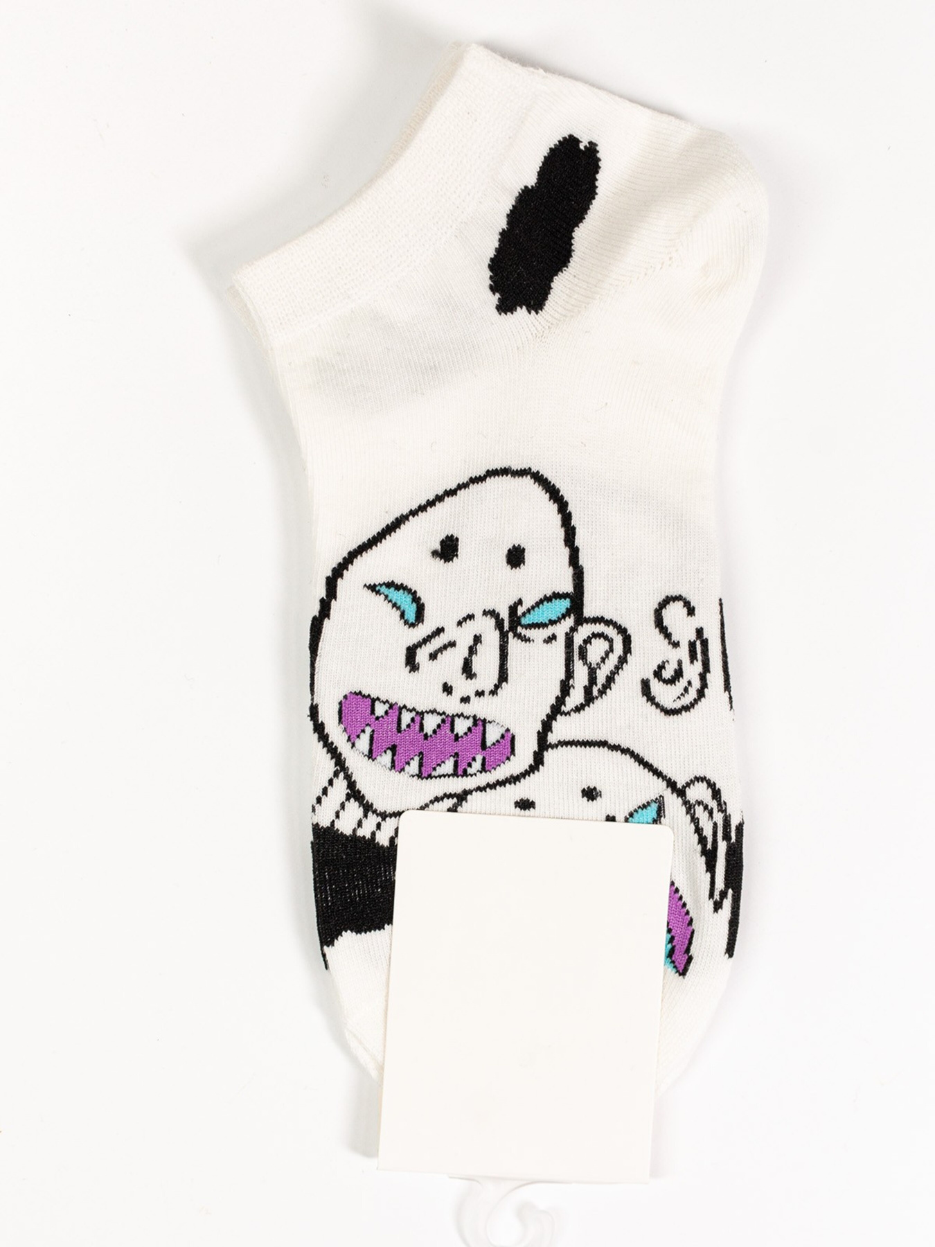 Шкарпетки ISSA Plus модель NS-131_whiteblack Фото