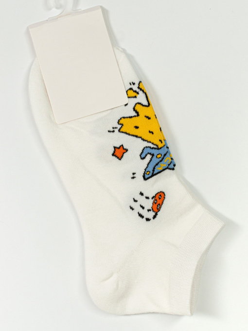 Шкарпетки ISSA Plus модель NS-132_whiteyellow Фото