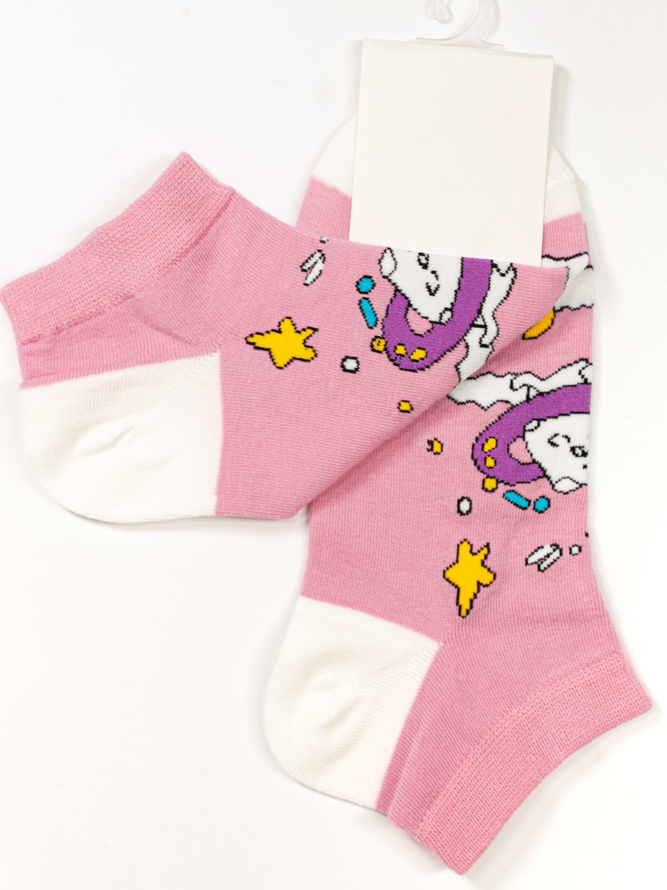 Носки ISSA Plus модель NS-132_pink Носки ISSA Plus модель NS-132_pink Фото