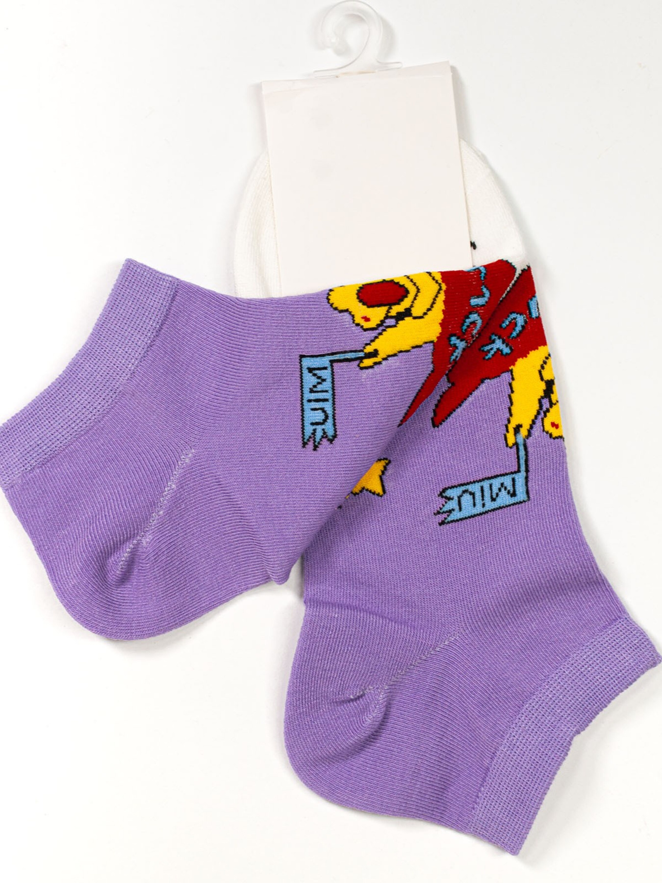 Носки и гольфы ISSA Plus модель NS-132_lilac Фото