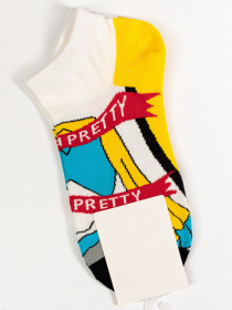 Носки и гольфы ISSA Plus модель NS-133_white Фото