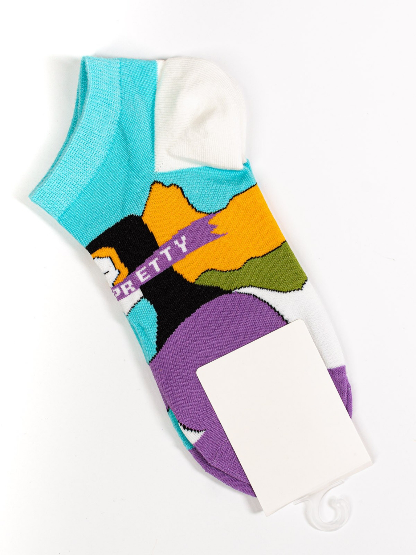 Носки и гольфы ISSA Plus модель NS-133_turquoise Фото