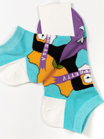 Носки и гольфы ISSA Plus модель NS-133_turquoise Фото